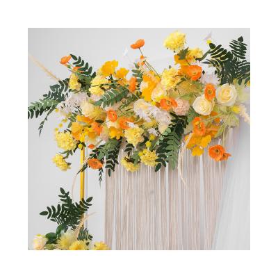 China Modern Realistic Simulation Flowers Wedding Decorative Hanging Fake Flowers for sale