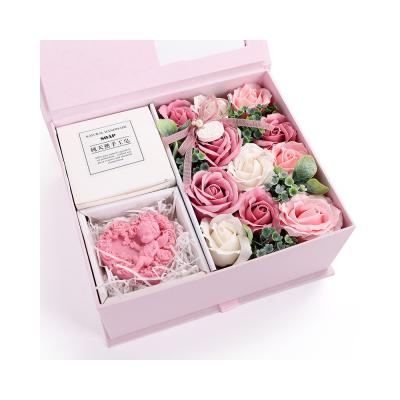 China Thanksgiving Roses Soap Flower Gift Box, Valentine's Day Gift for sale