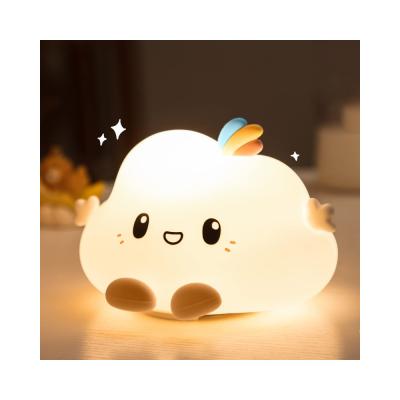 Chine Petite lumière créative de nuit de silicone de Pat Light Birthday Gift Novelty de silicone de chambre à coucher de lumières à vendre