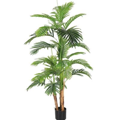 China Home Garden Decor Realistic Artificial Trees Shopping Mall Fake Palm Tree for sale