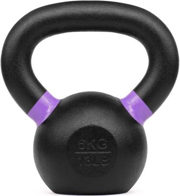 China Universal Powder Coated Cast Iron Competition Kettlebell For Functional Training And Free Weight for sale