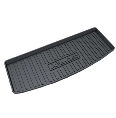 China Custom Tunk Mats For MITSUBISHI XPANDER 2018 Rear Mat Easy To Clean Waterproof Car Decoration Boot Auto Mat Sale 2019 2020 2021 for sale