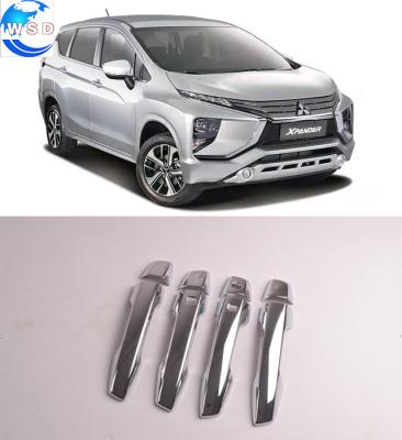 China Decoration+Protection ABS Chrome Car Side Door Handle Cover Trim Exterior Accessories For mitsubishi xpander left hand driver 2018 for sale