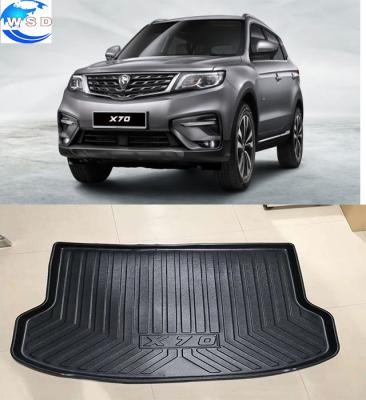 China Custom WholeTrunk Auto Sale Protection Car Mat Easy To Clean Waterproof Rear Trunk Mat For PROTON X70 2018 GEELY BOYUE for sale