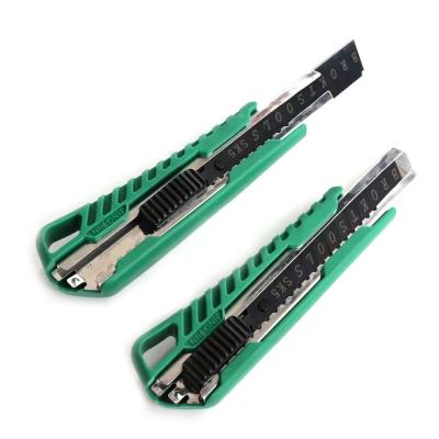 China Professional Custom Promotion 18mm Safety Quick-Change Low Price Utility Knife for sale