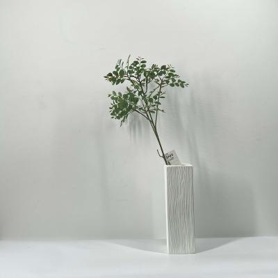 China Innovative Home Decoration Artificial Plant Design Carbon Fiber Fiberglass Flower Plant Pots Wall Hanging Garden for sale