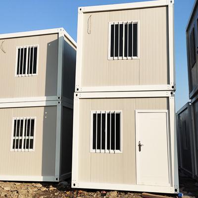 China Outdoor Residents mobile container housing simple mobile board room toilet office square bin quick LCL can be disassembled color steel r for sale