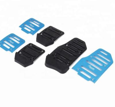 China Fancy 3pcs Non-Slip Racing Car Manual Truck Pedal Protective Cover Set for sale