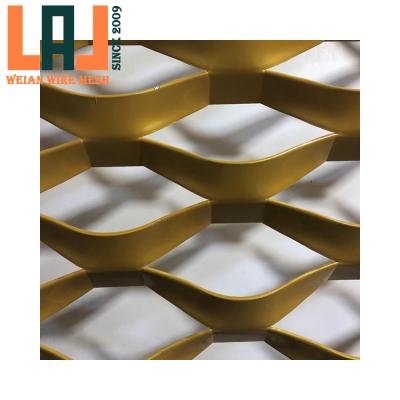 China Plain Weave Aluminum Expanded Metal Mesh Aluminum Expanded Mesh zu verkaufen