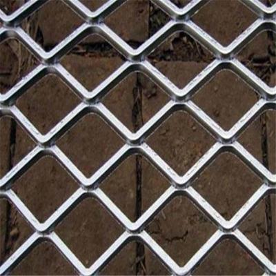 China Easy Installation Diamond Flexible Aluminum Stainless Steel Galvanized Decorative Expanded Wire Metal Mesh à venda