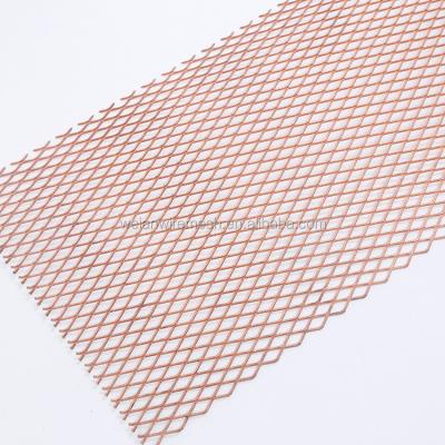 China Shielding AHS 230 High Quality Copper Wire Cloth Expanded Metal Brass Mesh à venda