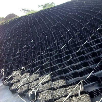 China Modern Cheap Price HDPE Plastic Geocell Grid Gravel Grid Driveway For Soil Stabilizer Geocell for sale