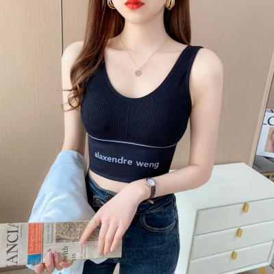 China Women S QUICK DRY Summer Tank Top Seamless Sexy Yoga Wear Camisole For OEM Casual Spandex Anti Body Fitness Gym Sports Wear Ladies PCs for sale