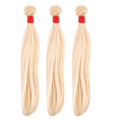 China New Eco-Friendly 613 Blonde Hair Extensions Straight Hair Extension Bundle 3 Bundles Remy Extension Can Be Dyed for sale