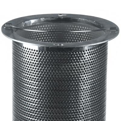 China 304 316 316L Stainless Steel Liquid Filter Perforated Bucket / Basket for sale