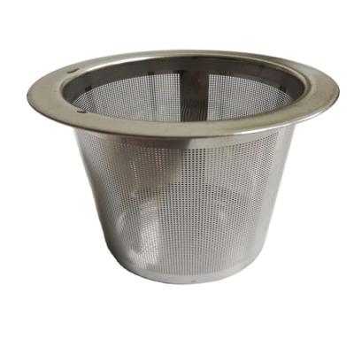 China Durable Woven Stainless Steel Filter Wire Mesh Basket for sale