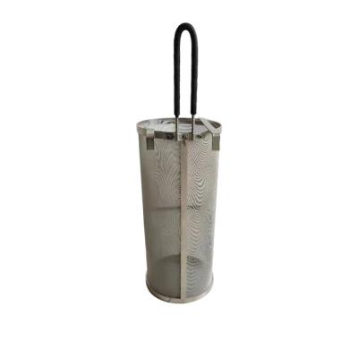 China Beverage filtered stainless steel filter beer filter homebrewing cylinder for sale