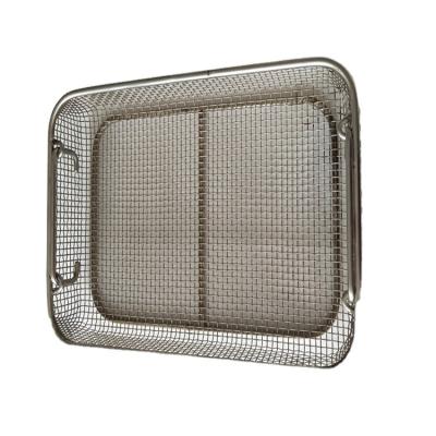 China Sustainable Stainless Steel Wire Mesh Basket , Tool Cleaning Basket , Parts Cleaning Basket for sale