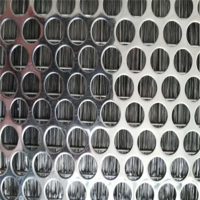 China Plain Weave Anping Stainless Steel Punch Hole Wire Mesh for sale