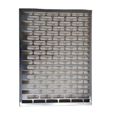 China Decorative Plain Weave Metal Sheets, Galvanized Punch Hole Plate, Perforated Metal Mesh for sale