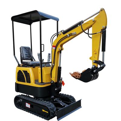 China Construction material shops factory price track hoe 1.6ton mini excavator machine for sale smallest mini excavator for sale