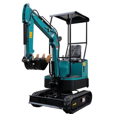 China Construction Material Stores Micro Hydraulic Crawler Excavator 1.2ton Mini Digger Machine With Cheap Price for sale