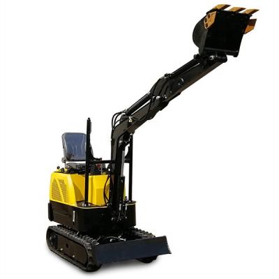 China Building Material Shops Mini Hydraulic Digger 1.2ton Excavator Garden Use With Lawn Mower Small Mini Excavator for sale