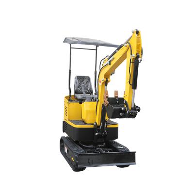 China 1.2 Ton 1200kg Capacity Mini Excavators Building Material Stores Farm Machinery With Engine for sale