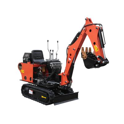 China Construction Material Stores 0.8ton Micro Excavator Mini Excavator Digger Consumption For Sale for sale