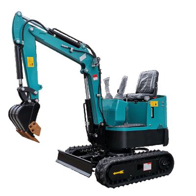 China Hotels FREE SHIPPING Mini Hydraulic Electric Crawler Excavator Min Digger 1 Ton With Bucket For Sale for sale