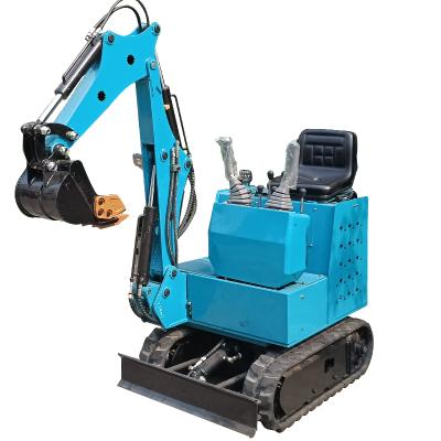 China Construction Material Shops Mini Crawler 800KG Excavator Machine Small Bagger Micro Digger Lithium Battery Electric Machinery for sale