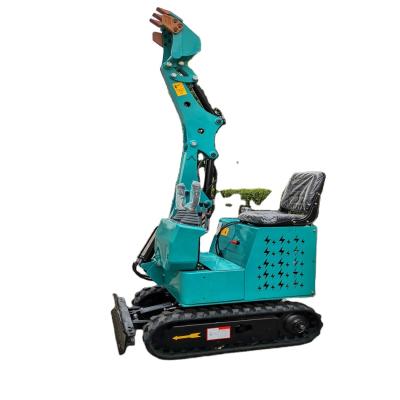 China Construction Material Shops 0.8ton 0.6ton Electric Micro Crawler Excavator 800KG Digger Lift Use Small Bagger for sale