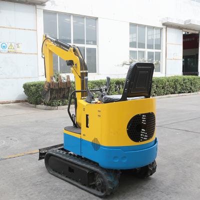 China New construction material stores hydraulic construction equipment1000kg mini digger Electric crawler excavator for sale