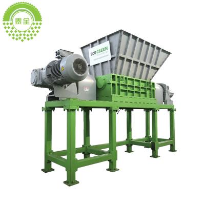 China Garment Shops Double Shaft Shredder Dura-Shred Recycled Tire Granules Rubber Tire Shredders By Low Cost for sale