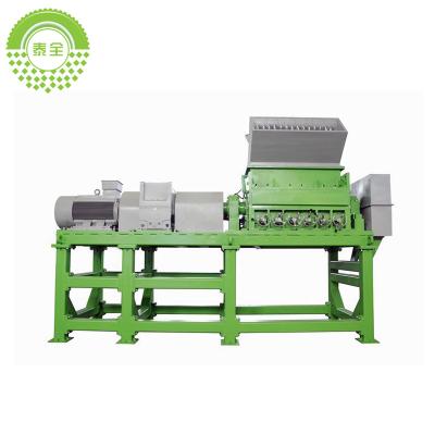 China Garment Shops Environmentally Friendly Cost Effective Double Shaft High Scrap Mat Recycling Tire Shredders for sale