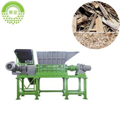 China Latest Top Manufacturer Used Tire Cutting Shredder Crushing Recycling Plant Tire Shredder Machine For Wood 2-3t/h for sale