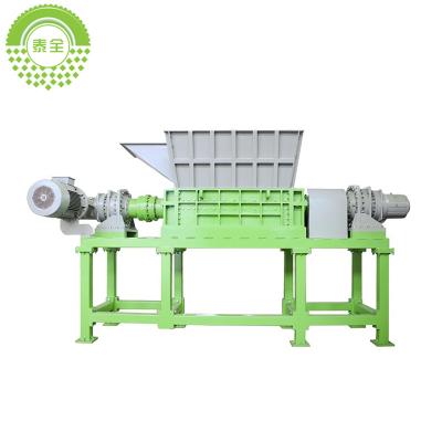 China Shredder China Top Manufacturer Recycling Tire Cutting Crushing Plant Tire Shredder Machine Price 3-5t/h for sale