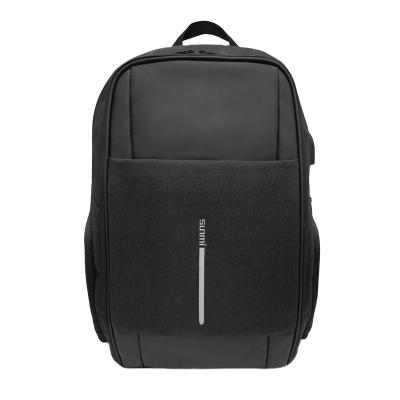 China USB Charging USB Men Office Smart Backpack For Men Laptop Backpack Black New Arrival Popular Rucksack for sale