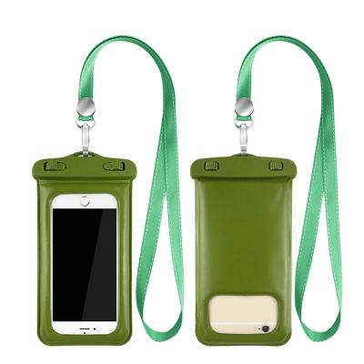 China Anti-fall Phone Case Outdoor Floating Phone Waterproof Swimming Holder for sale