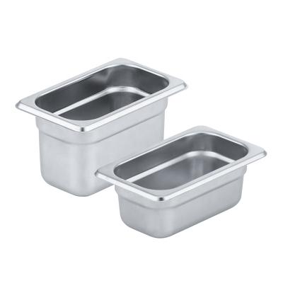 China Eco-friendly Stainless Steel GN Pan Other Hotel Gastronorm Containers Serving Tray For Fast Food Restaurant Using for sale