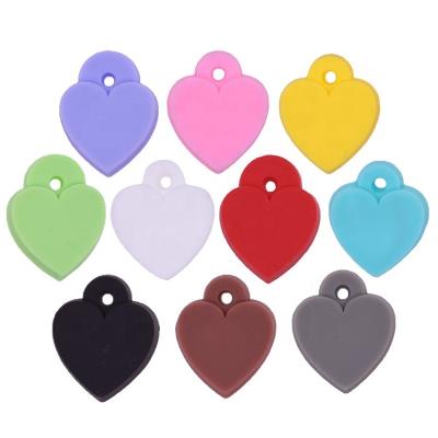 China Loving Shoe Charm Wholesale Heart Key Chain Decorations For Croc Rubber Key Chain Charm Unisex for sale