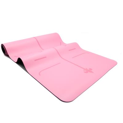 China Hot Selling PU Yoga Mat With Natural Rubber Yoga Mat for sale