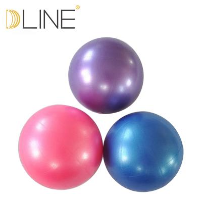 China High Quality Fitness Mini Yoga Ball, 25cm Inflatable Yoga Pvc PVC Gym Exercise Ball for sale