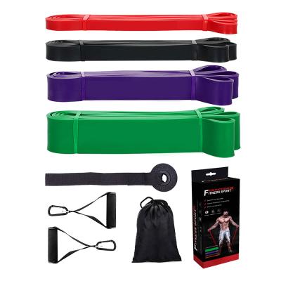 China Custom Yoga Logo Tpe Pull Up Bands, Weightlifting Strength Pull Up Aid Power Workout Resistance Bands Lifting Set. for sale