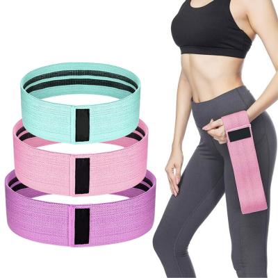 China Hip Resistance Band Women Hip Strength Training Cloth Booty Bands, Wide Hip Home Fitness Circle Anti Slip Exercise Resistance Bands) for sale