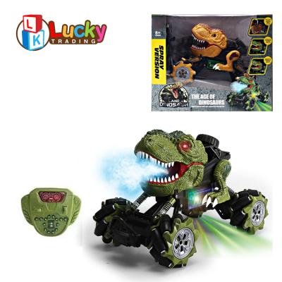 China Powerful RC Drift Toy Remote Control Rc Car Hobby Vehicle Toys Controller with Realistic Dinosaur Sound Effects for sale