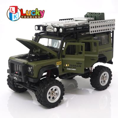 China RC Hobby Kids New Model Alloy Car Toy 2.4G Remote Control Four-Wheel Drive Vehicle Climbing Toy Set for sale