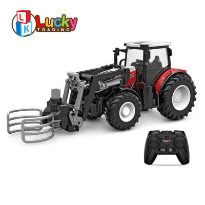 China RC Hobby RC Farm Tractor Farm Car RC Car Remote Control Construction Toy For Kids for sale