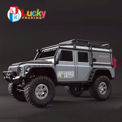 China RC Hobby 1/10 RC Truck 2.4G 4WD Rc Rally Car Outdoor Control Toy Retro Vehicle LED Light RTR Model 1/2 Proportional Battery for sale