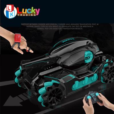 China New RC Hobby Children's Toy Electric Tank Remote Control Water Bomb RC Car With 360 Degree Drift for sale